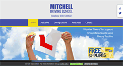 Desktop Screenshot of mitchelldrivingschool.com
